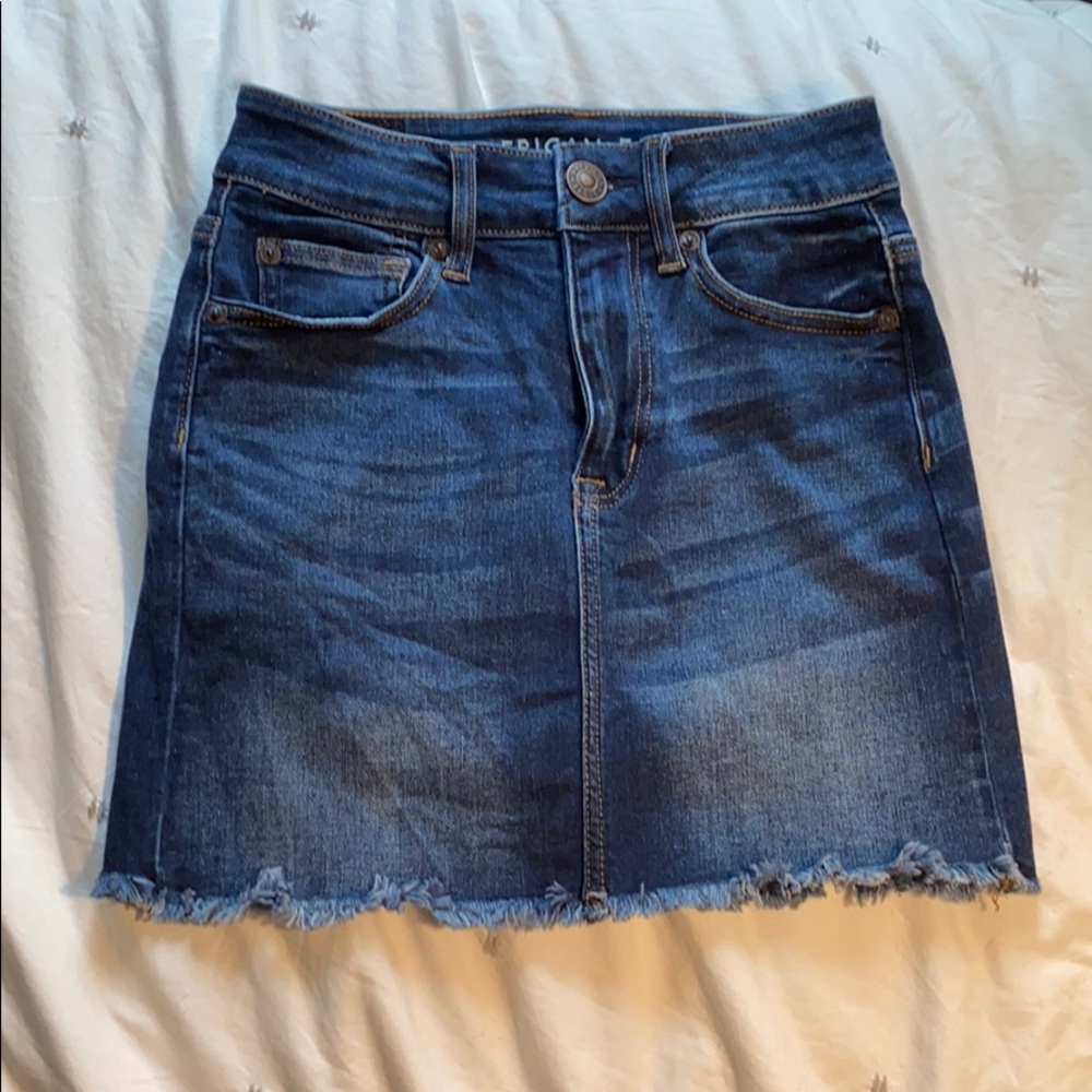 American Eagle Next Level Stretch Jean Skirt